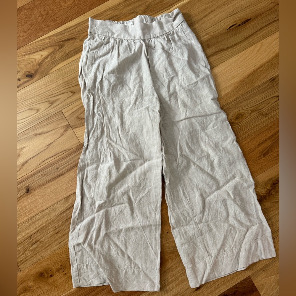 Lou and Grey Pull On Linen Pants